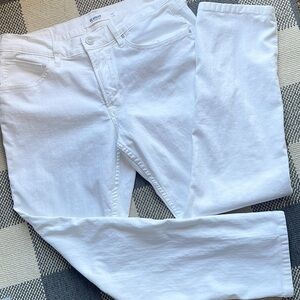 Hudson Jeans White Blake slim Straight jeans 32